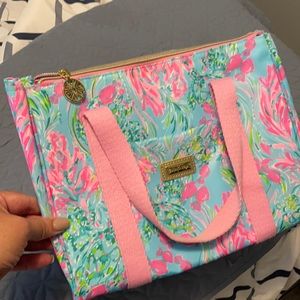 Lilly Pulitzer insulated lunch tote